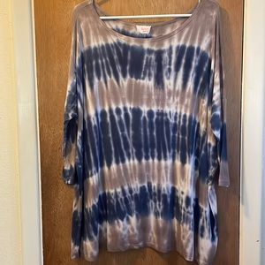 Fantastic Fawn Woman’s Sz Small Tye Tie Dye Boho Top